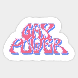 Gay Power Vintage Retro NYC LGBT Sticker